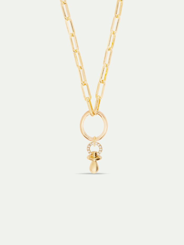 Les Néréides Soother Pendant - Gold