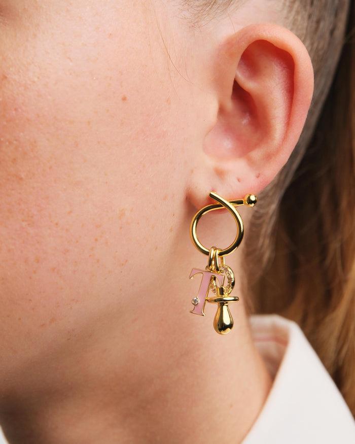 Les Néréides Soother Pendant - Gold