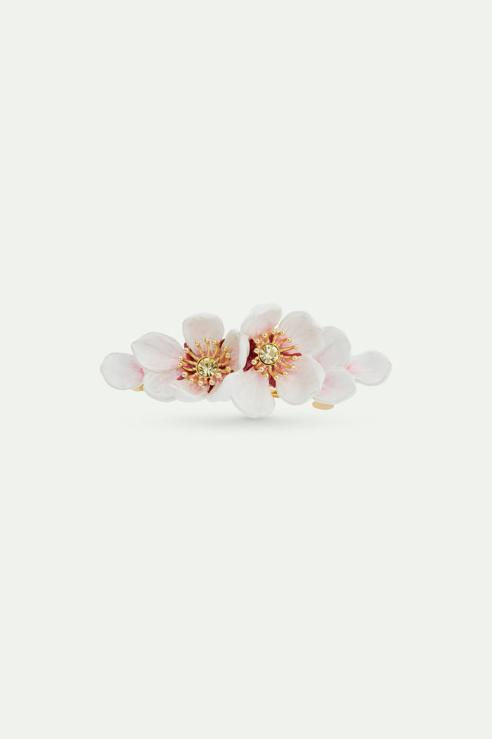 les néréides White Cherry Blossom Hair Pin - White