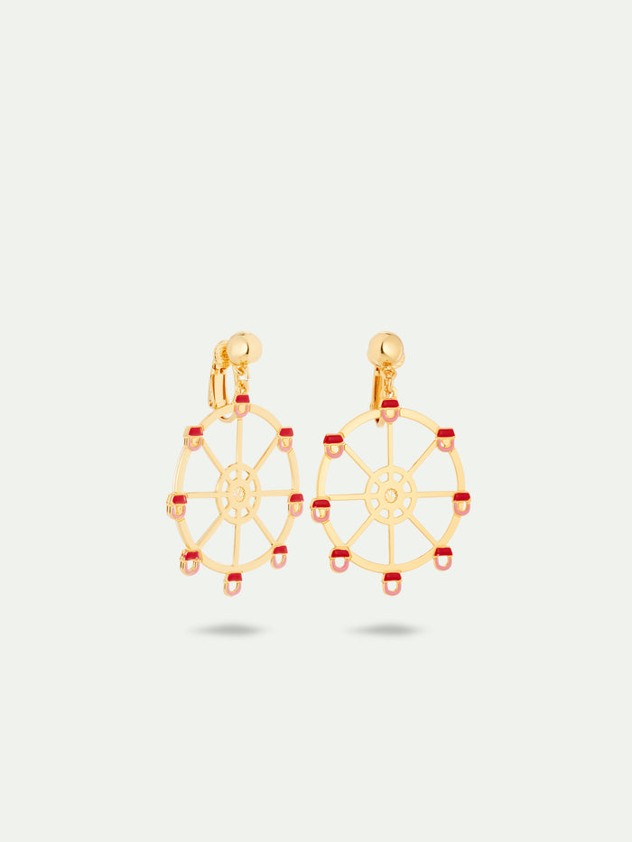 Les Néréides N2 Ferris Wheel Clip-On Earrings - Multicolor