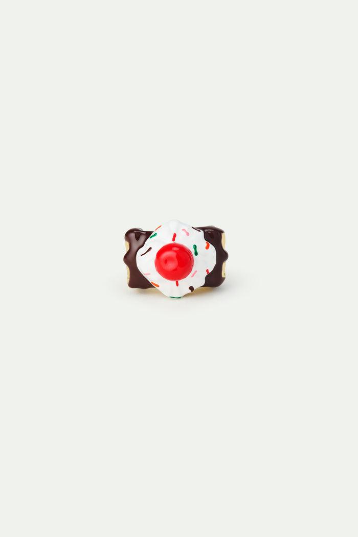 Les Néréides N2 Ice Cream Sundae Cocktail Ring - Multicolor / 6 (52 Mm)