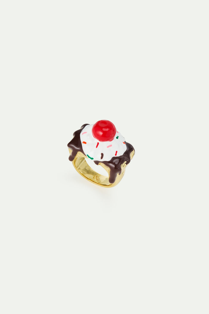 les néréides N2 Ice Cream Sundae Cocktail Ring - Multicolor / 6 (52 mm)