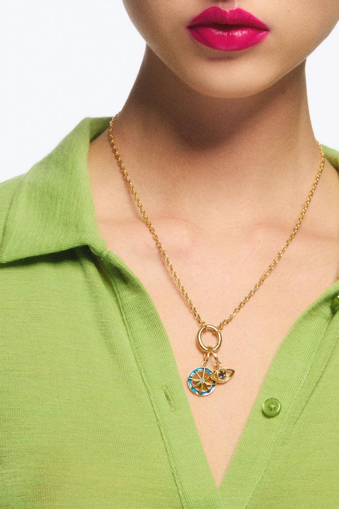 Les Néréides North Star Pendant - Boldness And Discovery - Multicolor