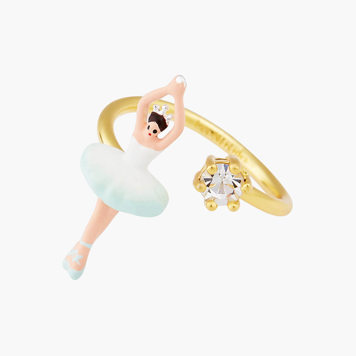Les Néréides The Nutcracker Ballerina Adjustable Ring - Multi