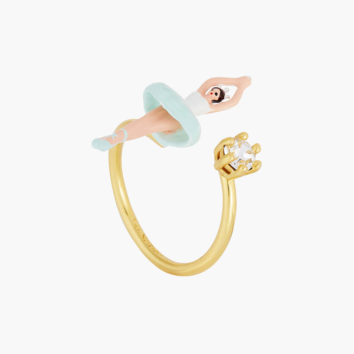 Les Néréides The Nutcracker Ballerina Adjustable Ring - Multi