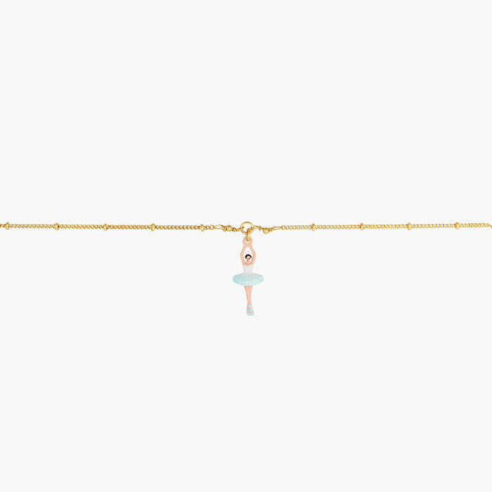 Les Néréides The Nutcracker Ballerina And Faceted Bead Thin Bracelet - Multi