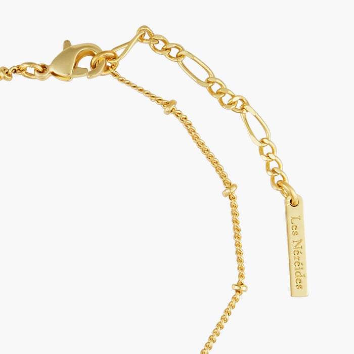 Les Néréides The Nutcracker Ballerina And Faceted Bead Thin Bracelet - Multi