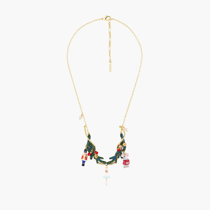 Les Néréides The Nutcracker Ballerina And Mouse King Statement Necklace - Multi