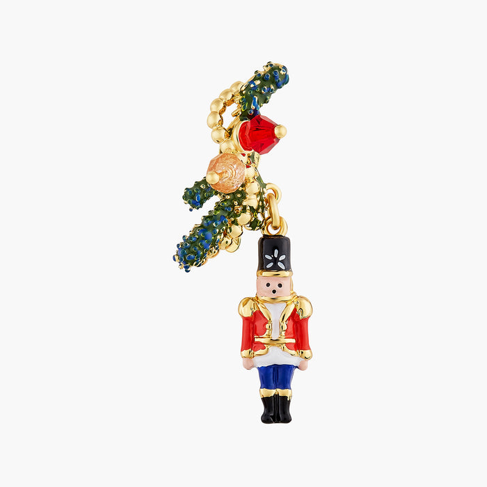 Les Néréides The Nutcracker Ballerina And Nutcracker Post Earrings - Multi