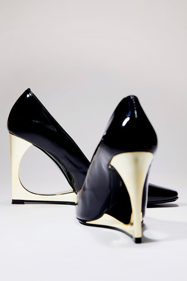 Les Petits Joueurs Black Artemis Pumps