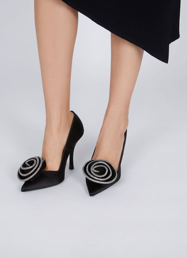 Les Petits Joueurs Black Marilyn Pump