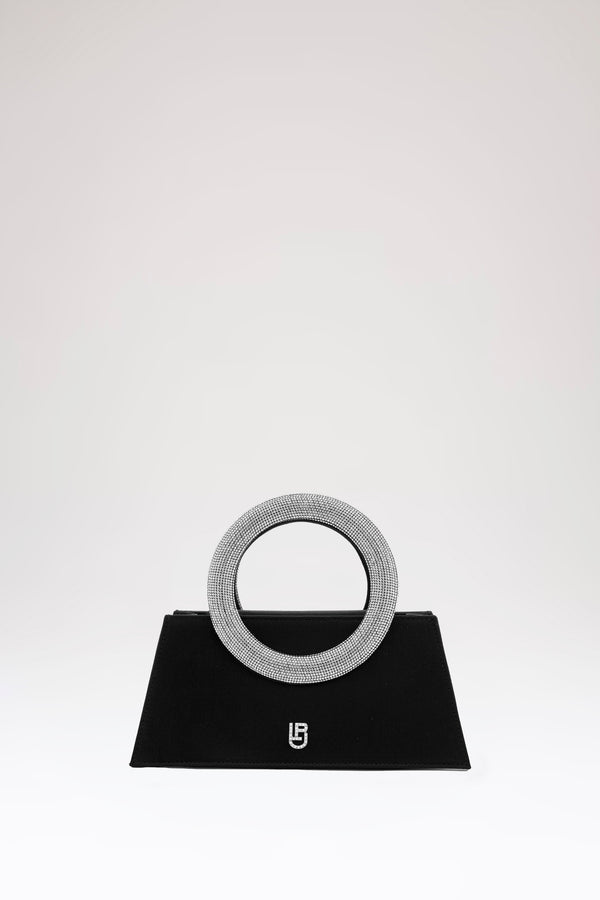 les petits joueurs Black Trapezio Pochette Bag