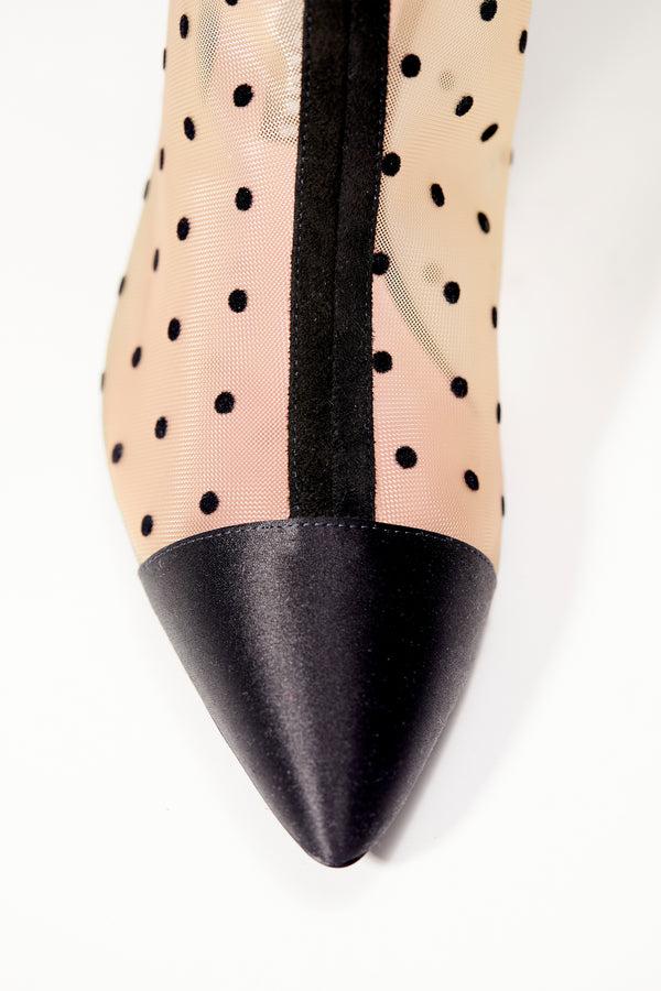 Les Petits Joueurs Flor Mesh Boots