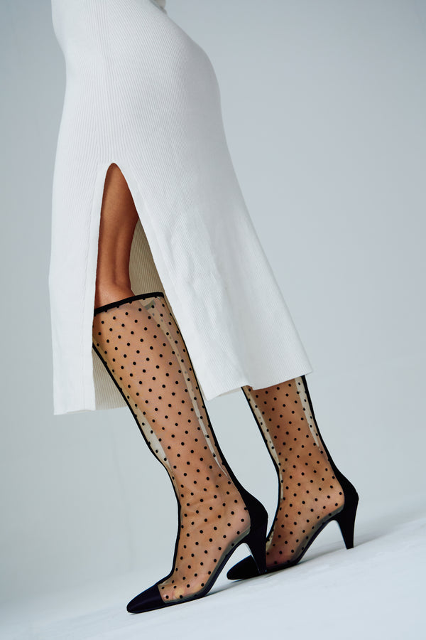 Les Petits Joueurs Flor Mesh Boots