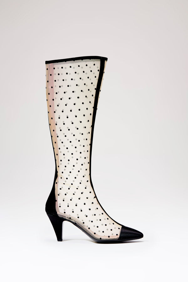 les petits joueurs Flor Mesh Boots