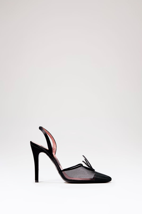 les petits joueurs Gemma Mesh Sling Back