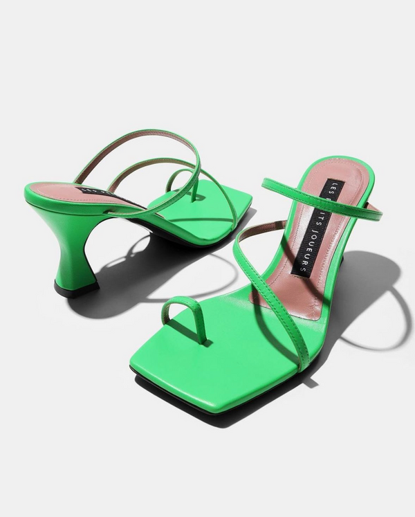 Les Petits Joueurs Green Amanda Sandal