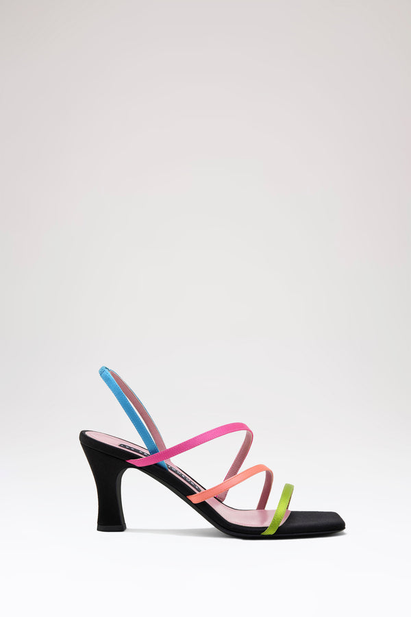les petits joueurs Kiri Multi Satin Sandal
