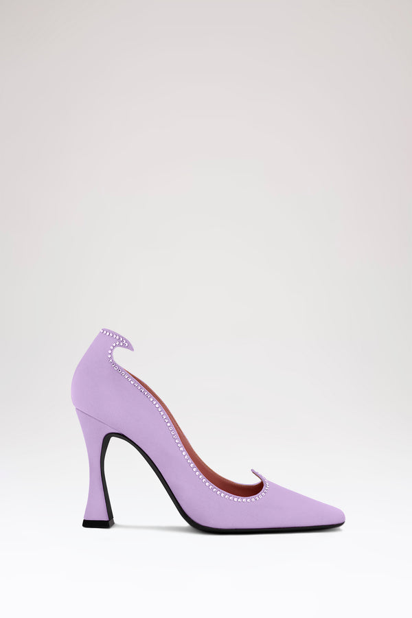 les petits joueurs Lilac Crystal Taya Pump