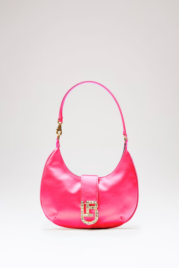 les petits joueurs Pink Cindy Baguette Bag