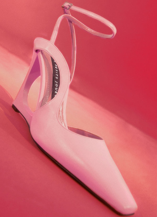 Les Petits Joueurs Pink Luna Crystal Pump