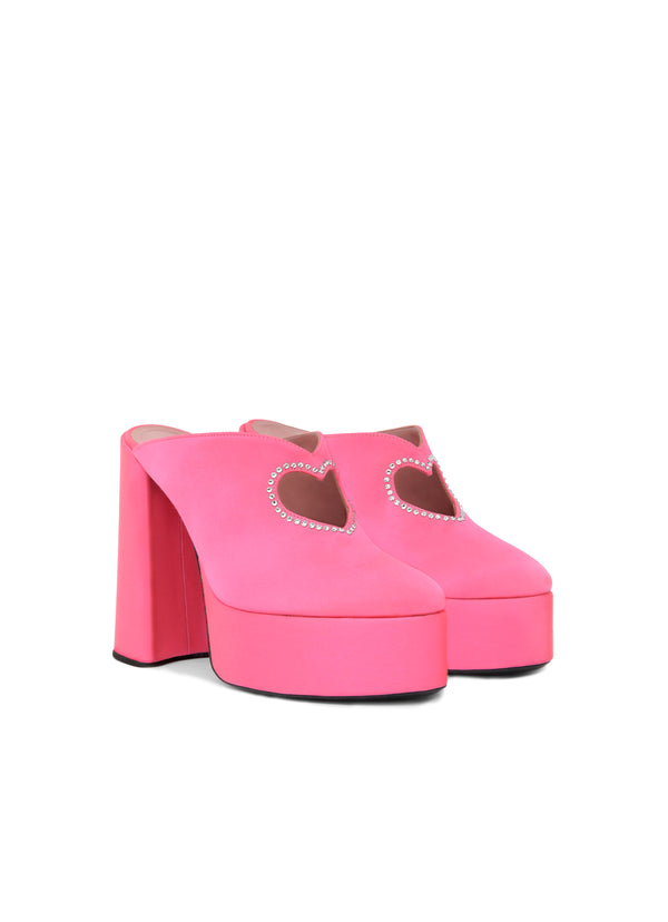 Les Petits Joueurs Pink Sole Heart Platform