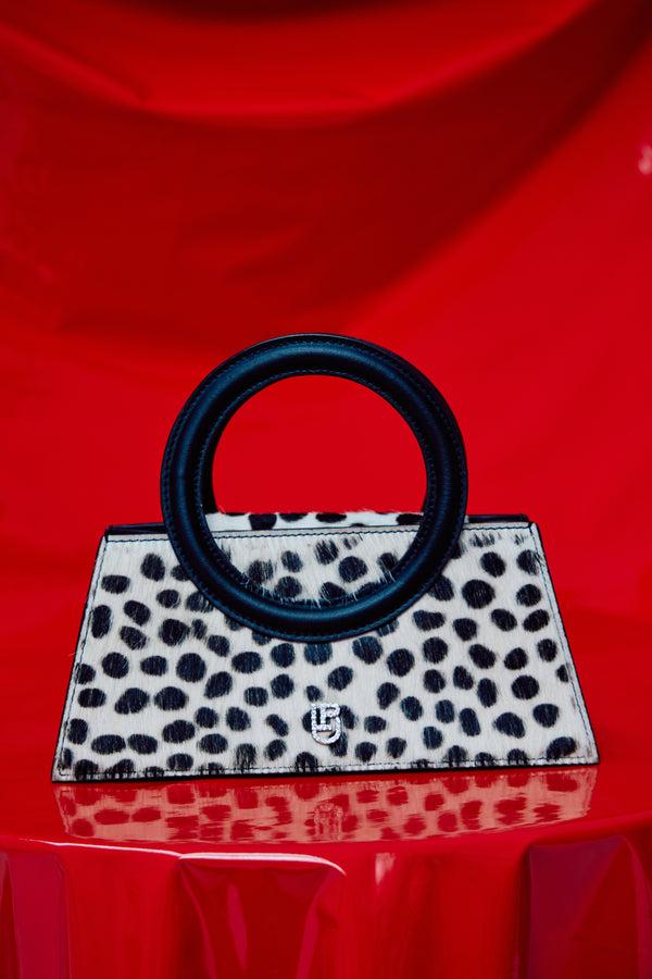 Les Petits Joueurs Pony Dots Trapezio Pochette Bag