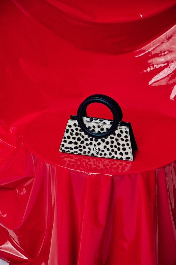 Les Petits Joueurs Pony Dots Trapezio Pochette Bag