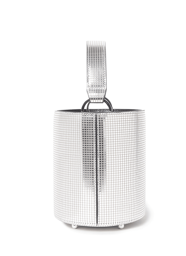 Les Petits Joueurs Silver Baby Olivia Disco Bag