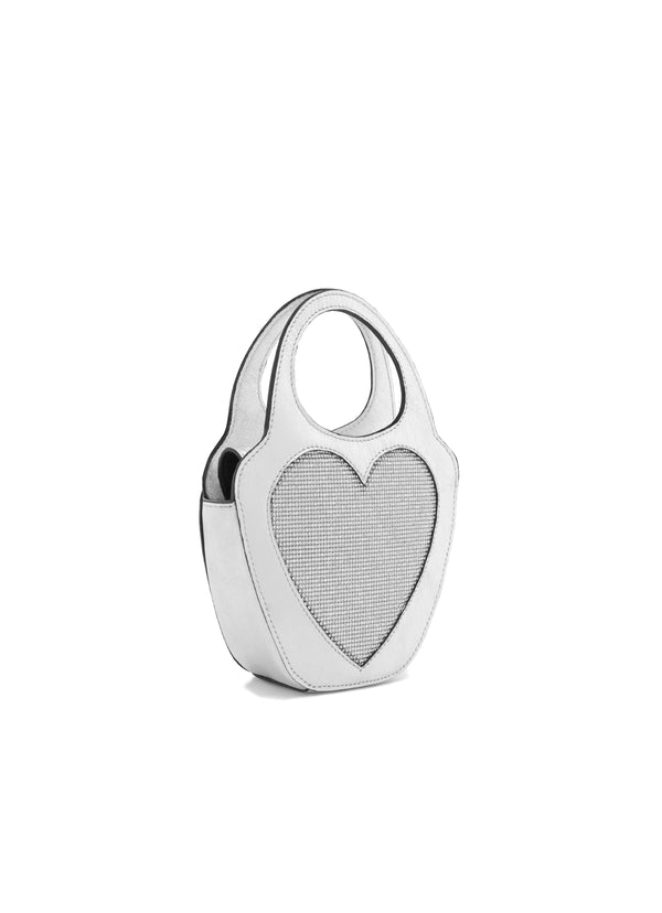 Les Petits Joueurs Silver Heart Bag