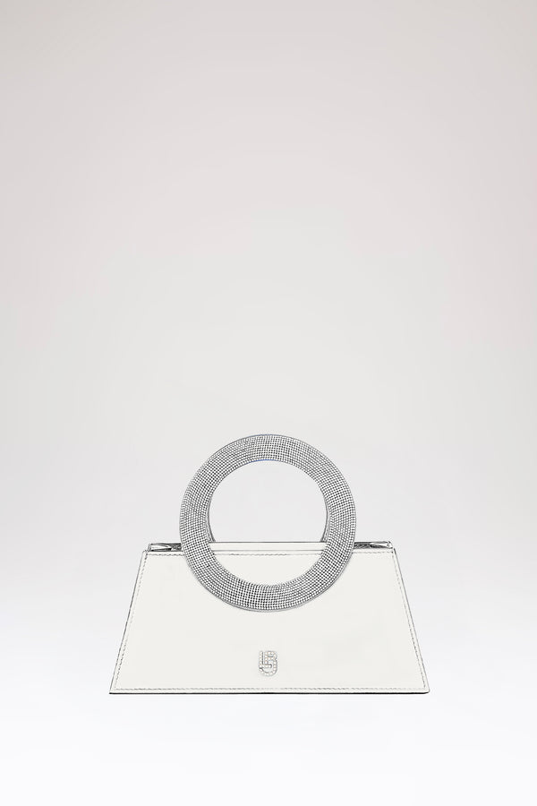 les petits joueurs White Trapezio Pochette Bag
