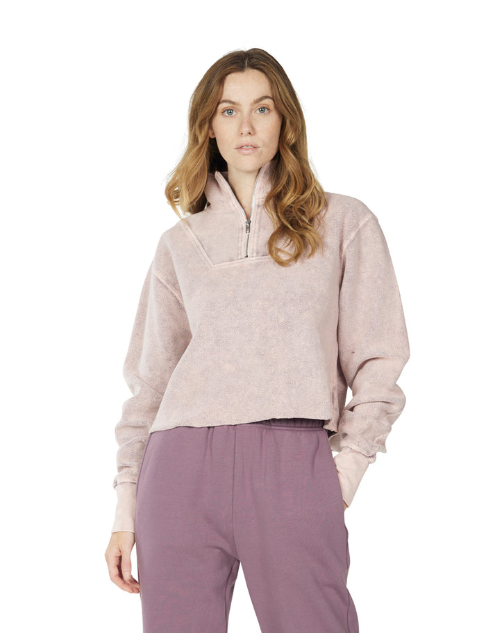 les tien Inside Out Heavyweight Half Zip Pullover | Special Washes