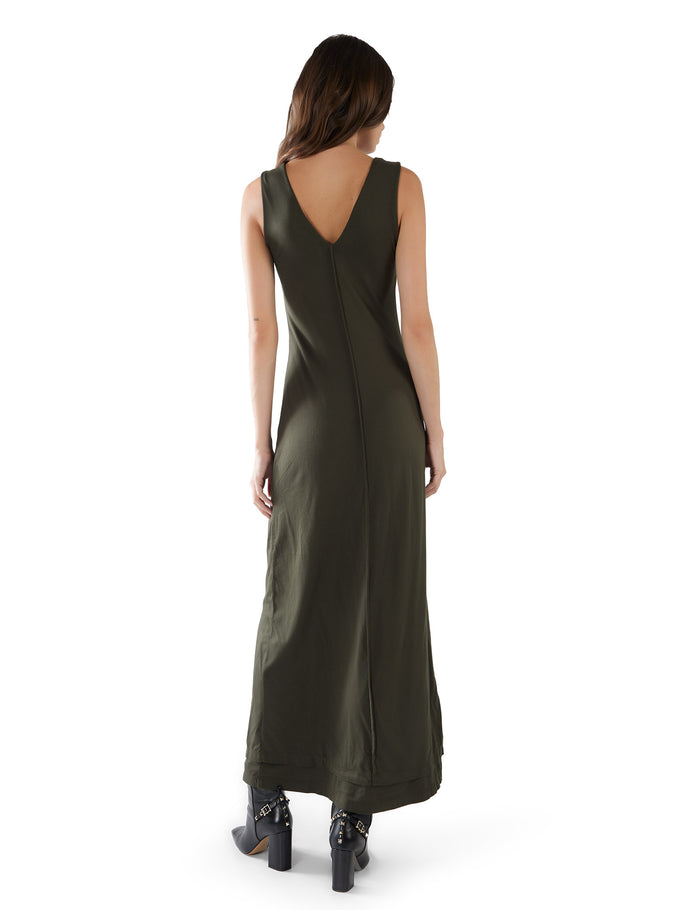 Les Tien Ali Double V- Tank Dress