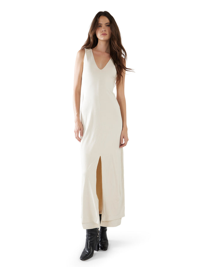 les tien Ali Double V- Tank Dress