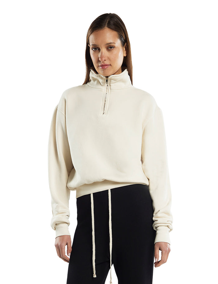 les tien Bailey Banded Half Zip Pullover