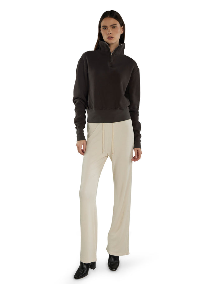 Les Tien Bailey Banded Half Zip Pullover