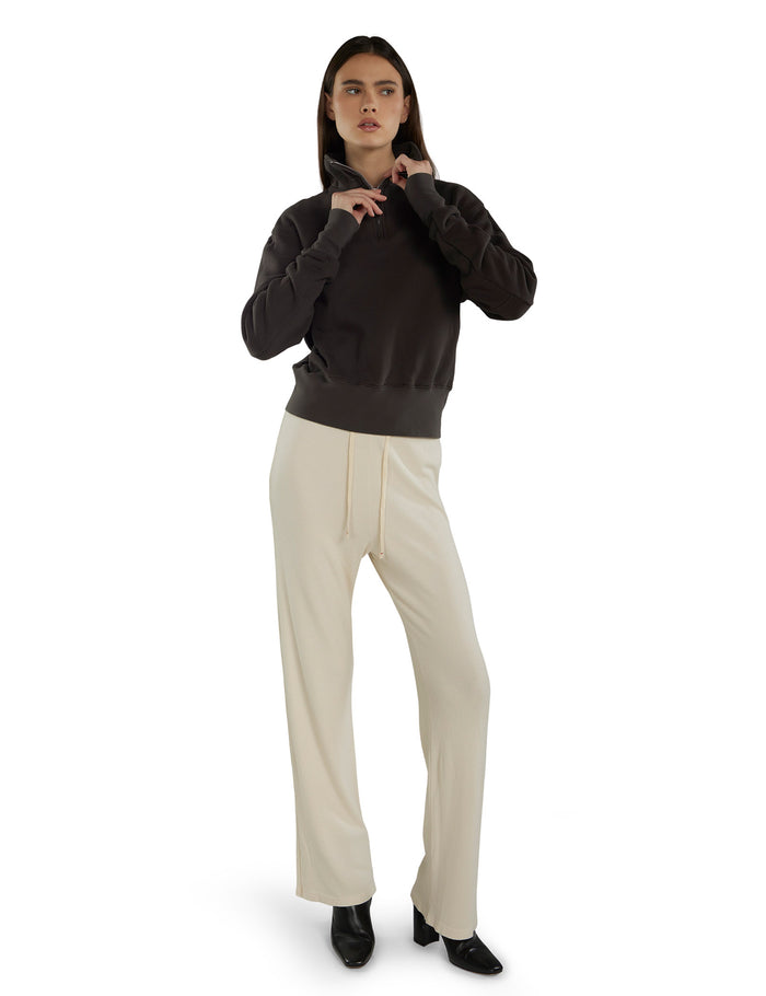 Les Tien Bailey Banded Half Zip Pullover