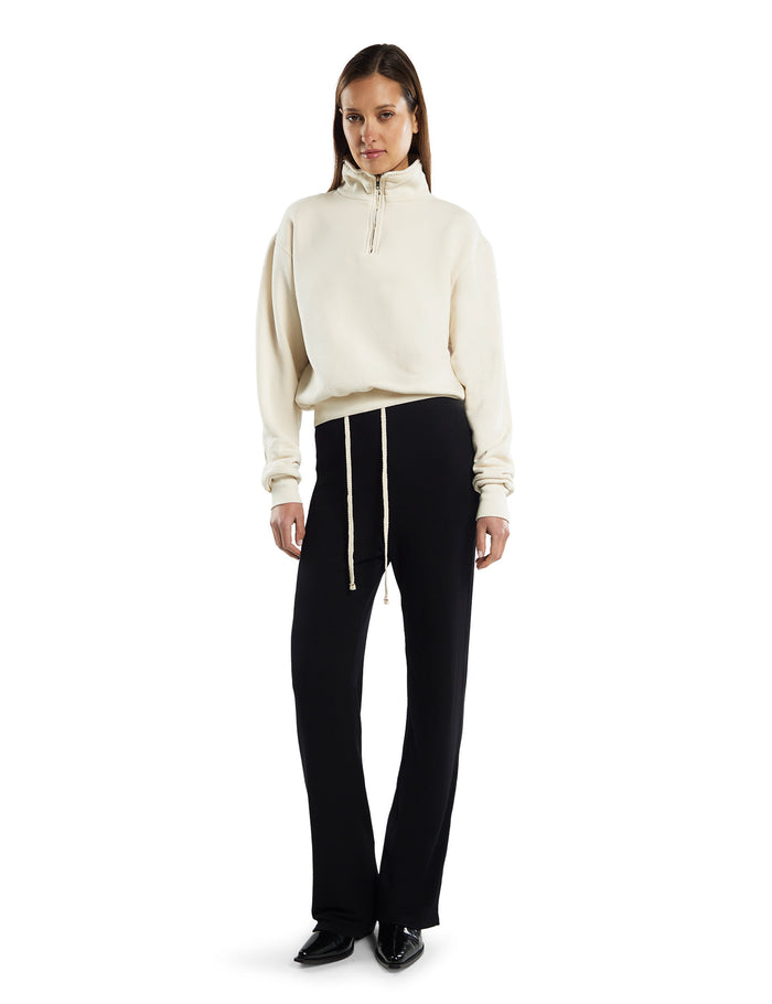 Les Tien Bailey Banded Half Zip Pullover
