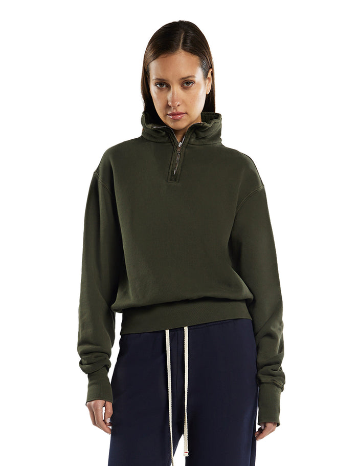 les tien Bailey Banded Half Zip Pullover