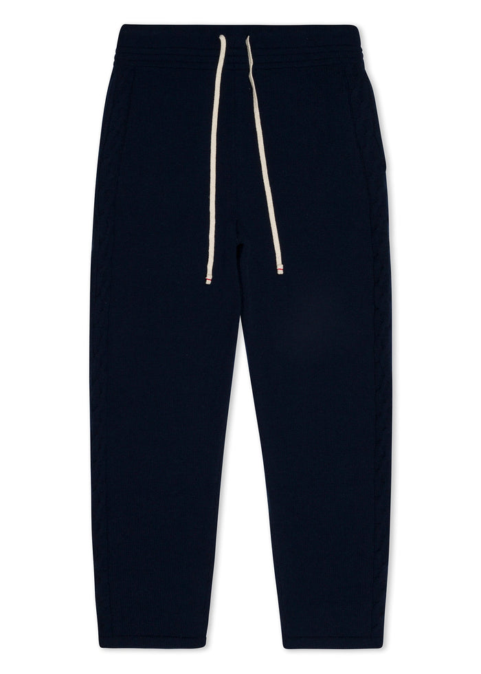 les tien Cable Knit Cashmere Lounge Pant