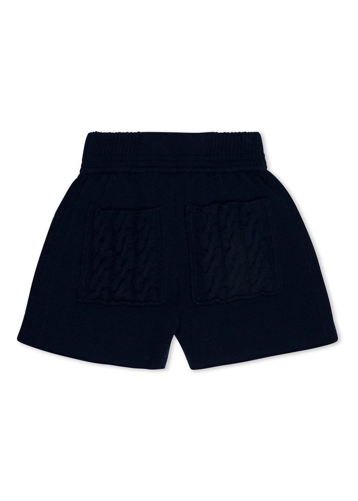 Les Tien Cable Knit Cashmere Yacht Short