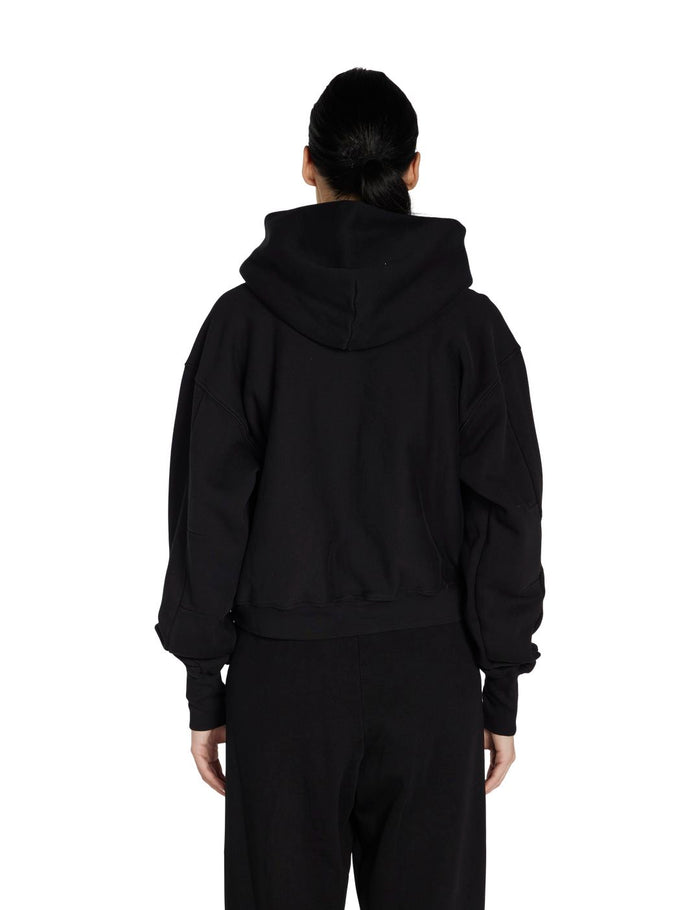 Les Tien Cara Crop Hoodie