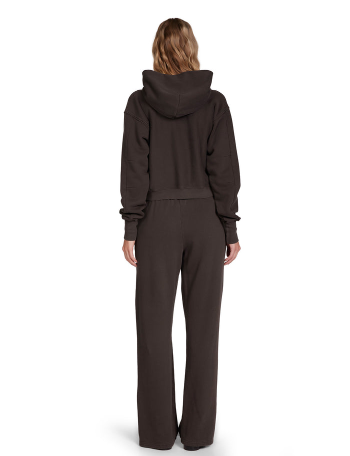 Les Tien Cara Crop Hoodie