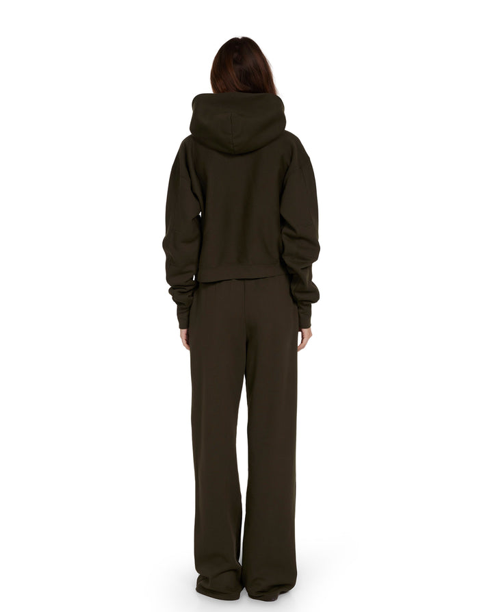 Les Tien Cara Crop Hoodie