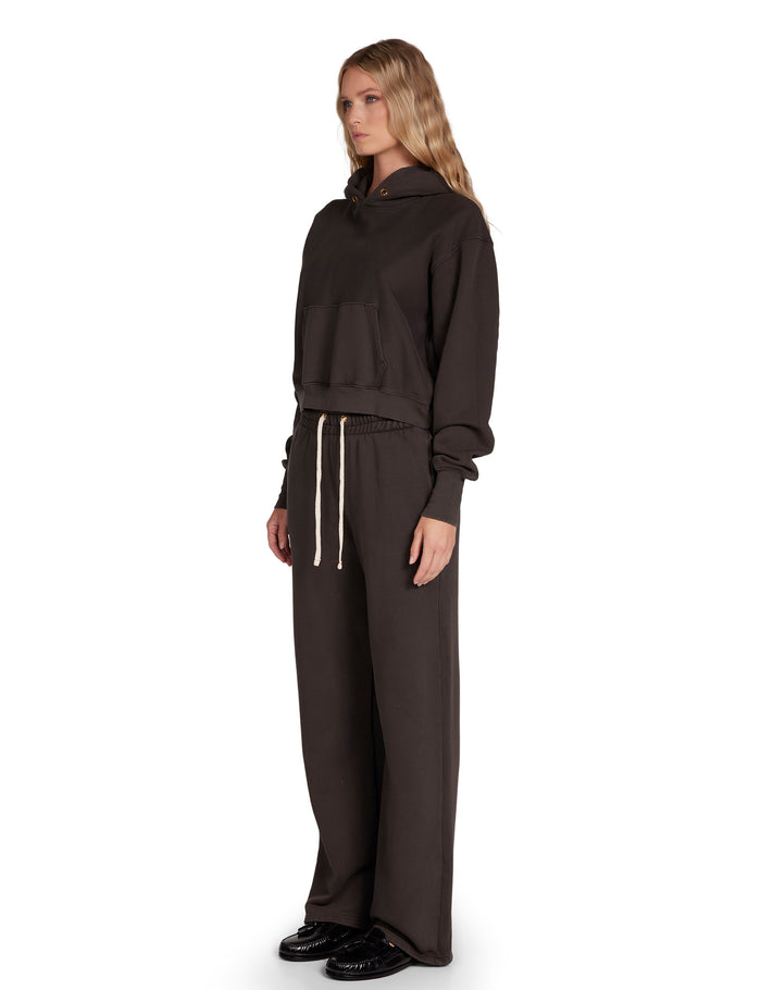 Les Tien Cara Crop Hoodie