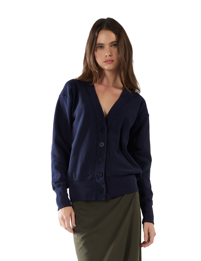 les tien Carly Boyfriend Cardigan