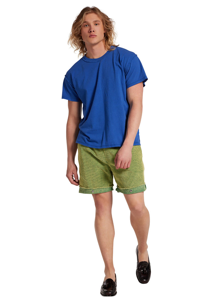 Les Tien Corduroy Snap Front Short