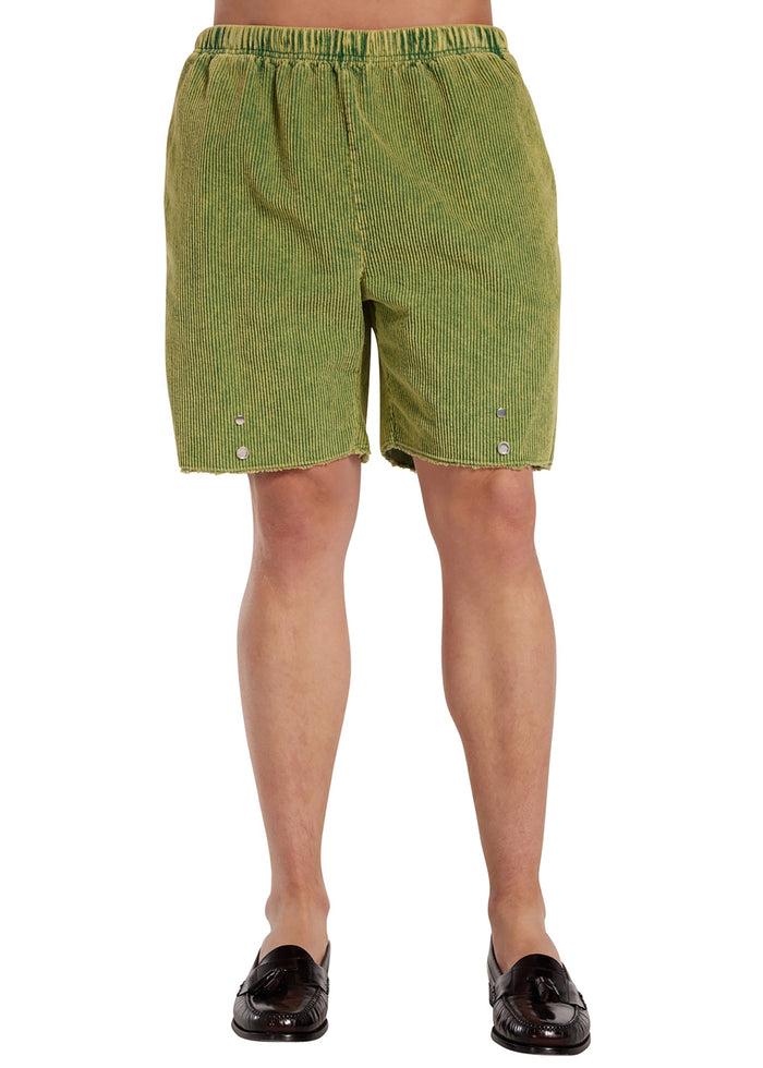 les tien Corduroy Snap Front Short