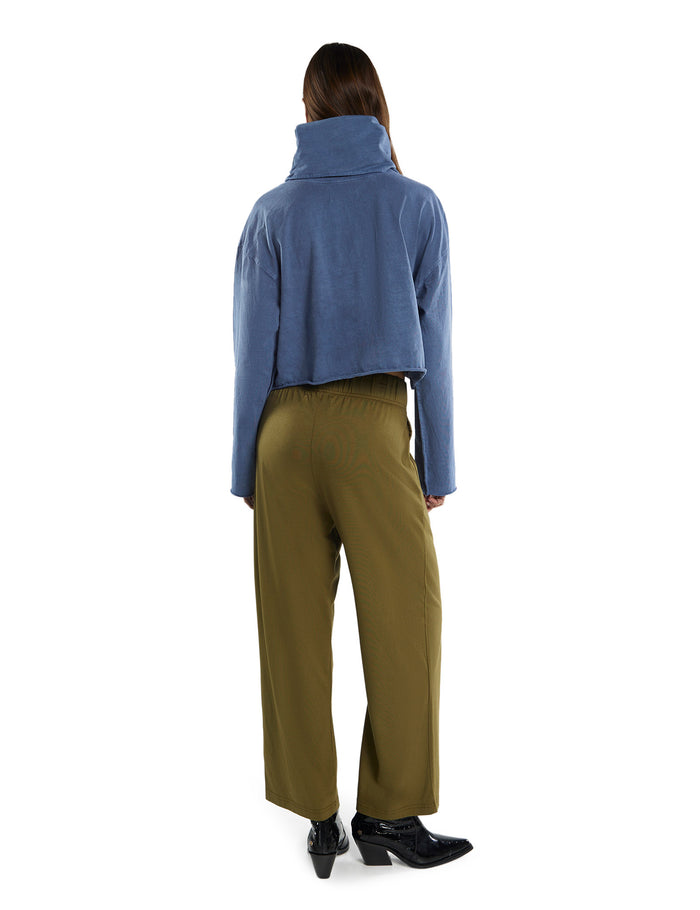 Les Tien Coreena Crop Cowl Neck