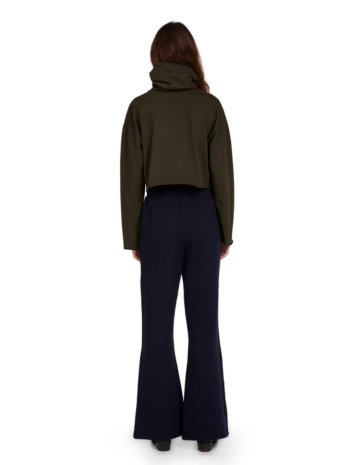 Les Tien Coreena Crop Cowl Neck